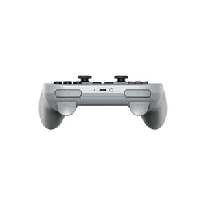 Simple Pure White Bluetooth Joystick Gamepad Controller Compatible With PC Monitor Laptop Tablet