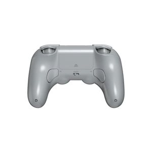 Simple Pure White Bluetooth Joystick Gamepad Controller Compatible With PC Monitor Laptop Tablet