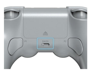 Simple Pure White Bluetooth Joystick Gamepad Controller Compatible With PC Monitor Laptop Tablet