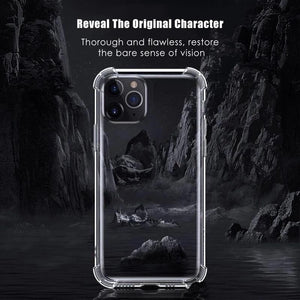 Simple Silicone Phone Case For iPhone 14 13 12 11 Pro Max Mini X XS XR 8 7 6s 6Plus Lens Protection Case Cover Thick Shockproof Soft Flexible Full Protection Shock Proof Back Cover for iPhone