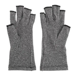 Simple Winter Arthritis Gloves Unisex Classic Anti Arthritis Therapy Gloves Compression  Fingerless Gloves