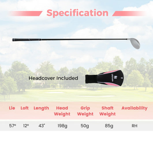 12 ° Individual Driver Golf Club for Women 460CC