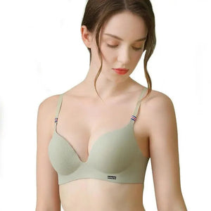Sizzling Deep U Cup Bras For Women And Girls Push Up Bras Seamless Backless Intimates Female Underwear