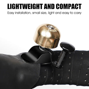Small Bicycle Bell Mountain Road Bike Horn Sound Alarm Motor Riding Safety Ring Cycling Accessories Bike Bell Classic Bicycle Bell For Bike Ring Bell With Loud Sound Bells For Road Mountain Bike Handlebars Adults