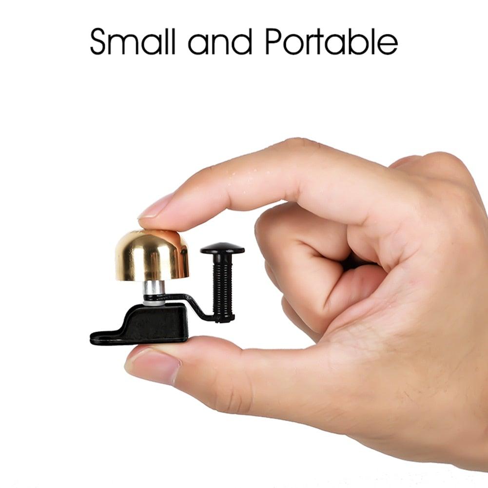 Small Bicycle Bell Mountain Road Bike Horn Sound Alarm Motor Riding Safety Ring Cycling Accessories Bike Bell Classic Bicycle Bell For Bike Ring Bell With Loud Sound Bells For Road Mountain Bike Handlebars Adults