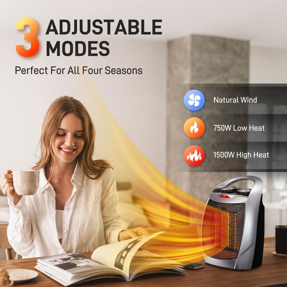 Small Electric Space Heater H36901X