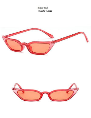 Small Leopard Cateye Design Women Sunglasses Vintage Glasses For Women Summer UV Eyewear Protection Eye Catching Cool Sunglasses For Women Goggles Plastic Frame