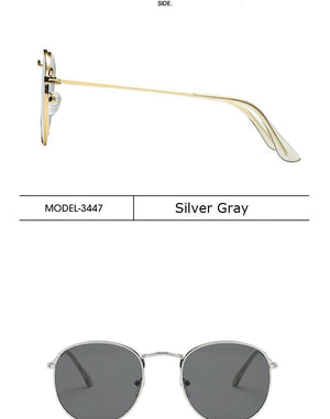Small Round Polarized Sunglasses Retro Men Women Round Shape Sunglasses For Women New Branded Designer Eyeglasses For Women/Men New Elegant Small Frame Round Glasses