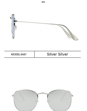 Small Round Polarized Sunglasses Retro Men Women Round Shape Sunglasses For Women New Branded Designer Eyeglasses For Women/Men New Elegant Small Frame Round Glasses
