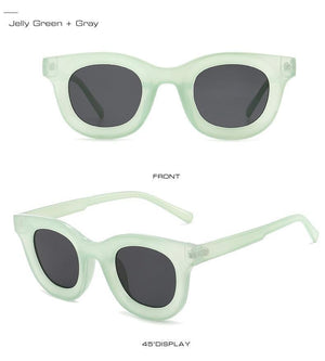 Small Round Women Fashion Sunglasses Popular Style Fashionable Round Shaped Sunglasses Colorful Women Sunglasses Eyewear Summer Shades