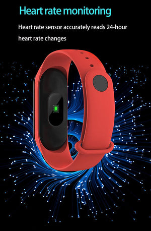 Smart Kids Watches For Girls Boys Sport Bracelet Child Wristband Fitness Tracker Smartwatch Waterproof Activity Tracker Health Exercise Watch With Heart Rate Monitor Waterproof Smart Fitness Band With Sleep Monitor