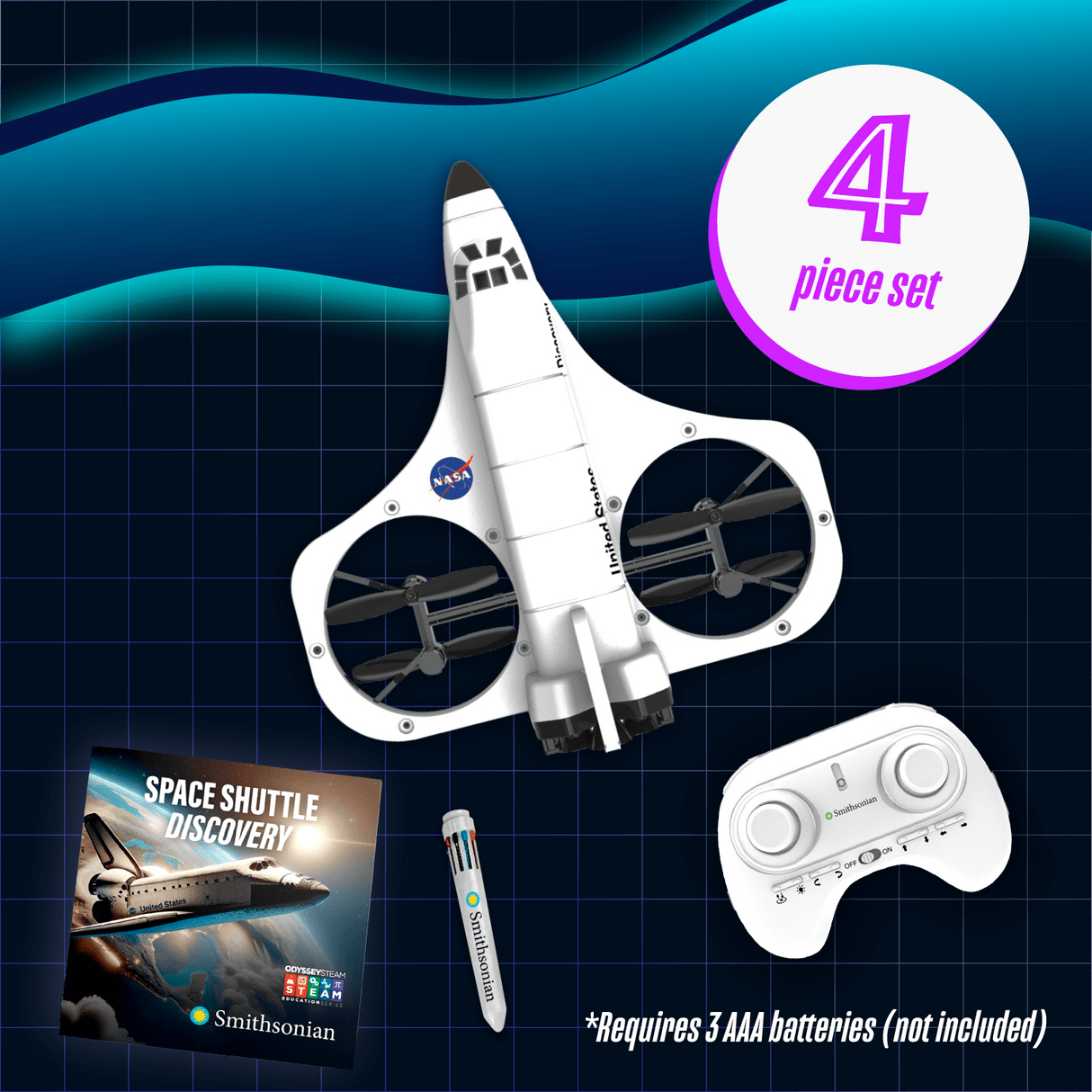Smithsonian by Odyssey Toys - Space Shuttle Discovery