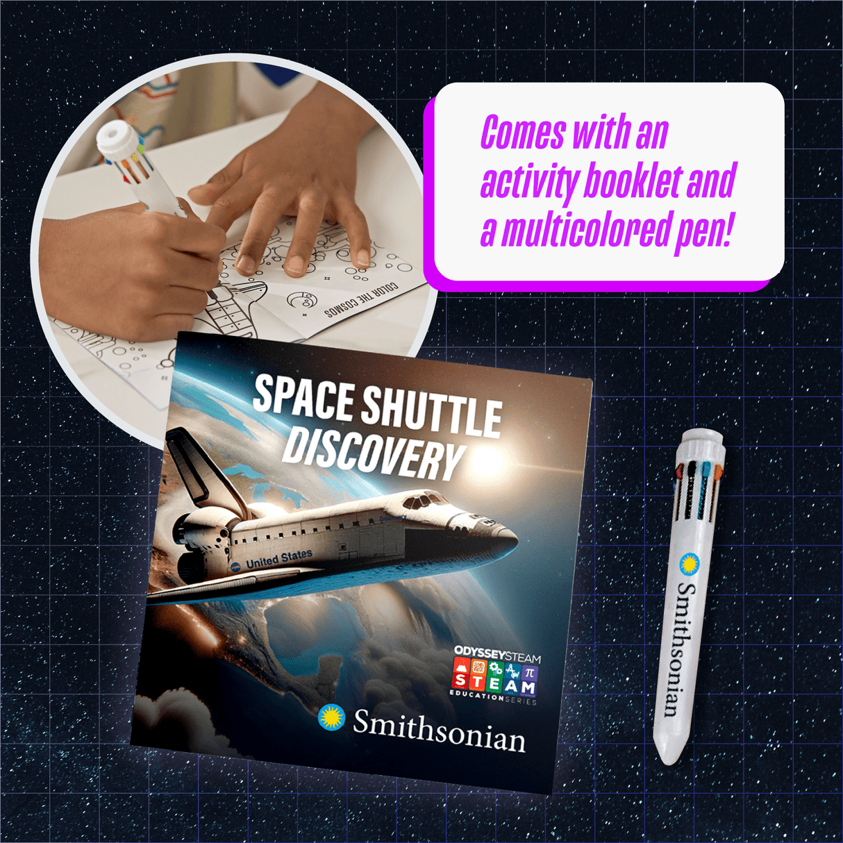 Smithsonian by Odyssey Toys - Space Shuttle Discovery