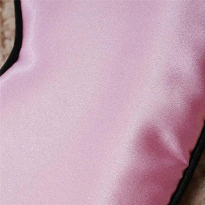Smooth Pure Silk Sleep Rest Eye Mask Padded Shade Cover Travel Relax Eye Mask Sleeping Mask Comfortable Sleep Eye Cover With Adjustable Strap