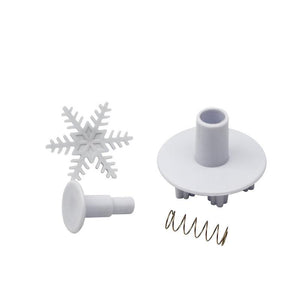 Snowflake Fondant Cake Decorating Tools Sugarcraft Cutter Mold Cake Decorating Baking Tools Kitchen Accessories 3Pcs/Set Snowflake Cookie Cutter Set Cake Decorating Mold Fondant Winter Theme Molds