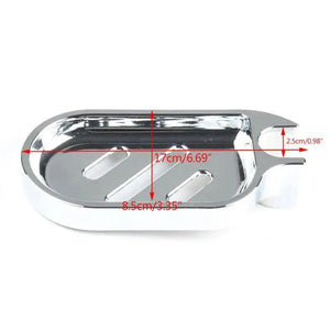 Soap Dishes Stand Soap Plates Box Holder Bathroom Storage Rack Holder Set Drain Bathroom Shower Slide Bars Supply Bathroom Soap Dish Holder Shower Soap Dish Saver Tray Bar Soap Sponge Holder For Shower Bathroom Tub And Kitchen Sink