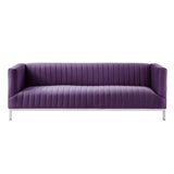 Sean Velvet 3-Seat Sofa