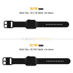 Soft Silicone Sport Wristbands Replacement Strap with Classic Clasp