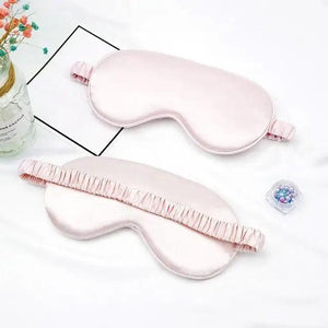 Soft  Silk Sleep Eye Mask Portable Travel Eye Patch Nap Eye Patch Super Smooth Eye Mask Eye Cover Sleeping Mask Night