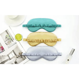 Soft  Silk Sleep Eye Mask Portable Travel Eye Patch Nap Eye Patch Super Smooth Eye Mask Eye Cover Sleeping Mask Night
