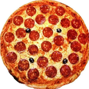 Soft Warm Pizza Round Blanket Travel Portable Wearable Winter Comfortable Blanket Perfect Autumn Gift