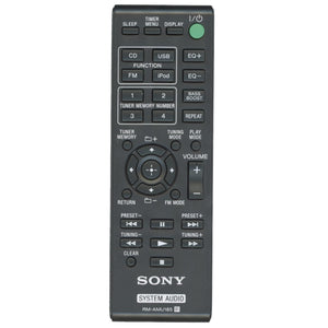 Sony RM-AMU185 Bookshelf System Audio Remote Control - A-1970-520-A