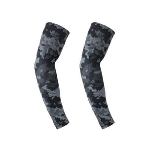 Sports Compression Arm Sleeve Basketball Cycling Arm Warmer Long Sun Sleeves For Men & Women Perfect For Cycling Driving Running Basketball Football & Outdoor Activities Summer Running UV Protection Volleyball Arm Covers
