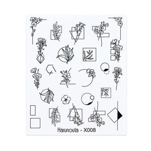 Spring Simple Green Theme Water Decal Sticker Flower Leaf Tree Summer Slider For Manicuring Nail Art Watermarks Art Decoration Manicure Tools Nail Watermark Decals iridescent Decoration Nail Self-Adhesive Decals Nail Stickers Water Transfer Fresh Nail