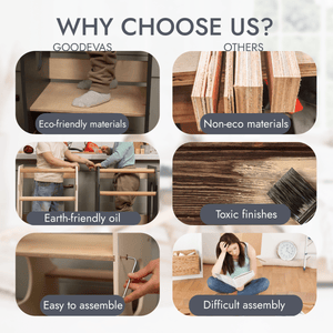 Stable Montessori Tower: Wooden Growing Chair - Beige