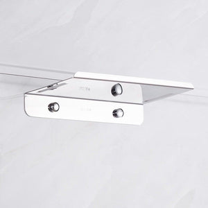 Stainless Steel Toilet Paper Holder Bathroom Wall Mount WC Paper Phone Holder Shelf Towel Roll shelf Accessories Toilet Paper Holder With Phone Shelf Aluminum Bathroom Accessories Tissue Roll Dispenser Storage Rack, Wall Mounted Modern Paper Towel Adapter