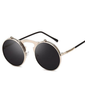 Stlylish And Attractive Long Keeper Sunglasses New Flip Sun Glasses For Men & Women Double Lens Clear Alloy Frame Eyewear Eyeglasses Colourfull Design