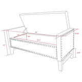 Columbus Linen Storage Bench