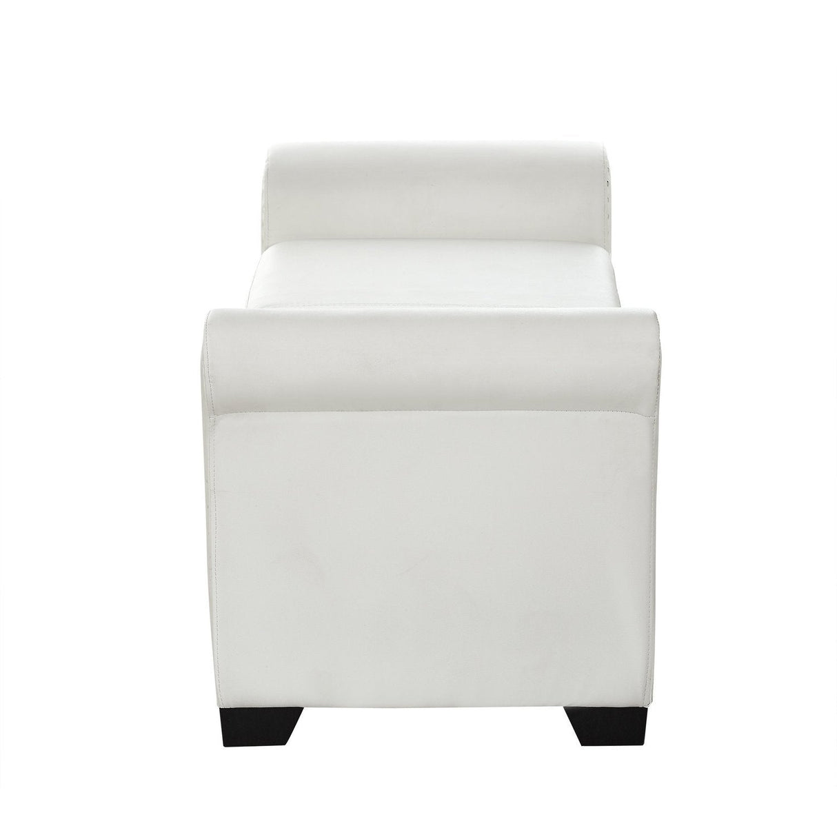 Noah PU Leather Storage Bench