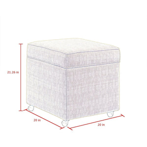 Harrison Storage Cube Ottoman