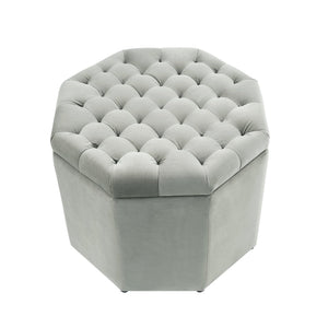 Nova Octagon Storage Ottoman