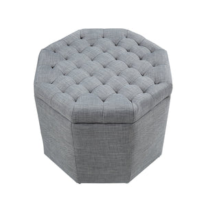 Nova Octagon Storage Ottoman