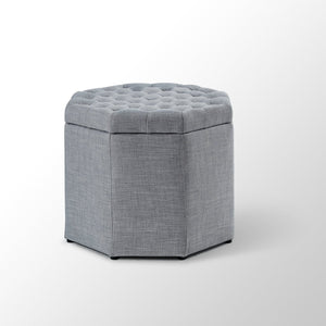 Nova Octagon Storage Ottoman
