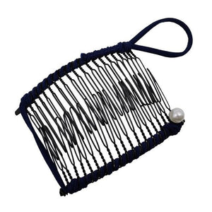 Stretch Banana Clip Double Side Lazy Women Hair Comb Easy Thick Curly Hair Styling Tool Ponytail Mohawk Bun Maker Accessories For Curly Hair Women