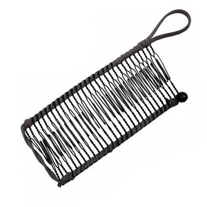 Stretch Banana Clip Double Side Lazy Women Hair Comb Easy Thick Curly Hair Styling Tool Ponytail Mohawk Bun Maker Accessories For Curly Hair Women