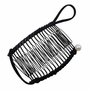 Stretch Banana Clip Double Side Lazy Women Hair Comb Easy Thick Curly Hair Styling Tool Ponytail Mohawk Bun Maker Accessories For Curly Hair Women
