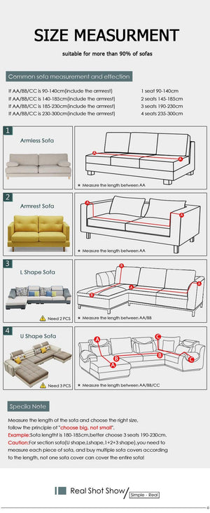 Stretchable Couch Cover Lounge  Sofa Slipcover  Furniture Cover Machine Washable Elasticated Sofa Covers Chaise Longue For Living Room Corner Armchair Elastic Cushion Couch Furniture 3 Seater Slipcover For Home