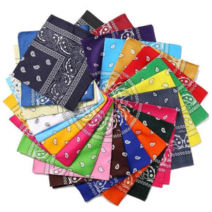 Stunning Print Bandana Hair Bands For Girls ,Women And Kids Unisex Square Scarf Turban Headband Hair Accessories