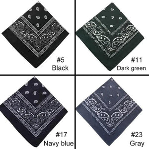 Stunning Print Bandana Hair Bands For Girls ,Women And Kids Unisex Square Scarf Turban Headband Hair Accessories