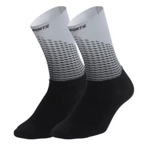 Stylish Fabric Cycling Socks Compression Anti Slip  Breathable Sport Socks For Men And Women  Functional Sports Athletics Breathable Socks