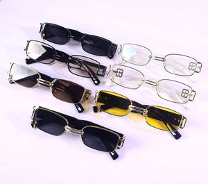 Stylish Fashionable Women Sunglasses Trending & Luxury  Square Popular Design Men Glasses New Vintage Metal Black Comfortable Lenses Outdoor Travel Driving Sunglasses