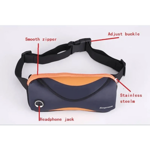 Stylish Neoprene Waterproof Fanny Bag Vintage Pillow Belt Travel And Sports Waist Bag For Men And Women Unisex Chest Bag