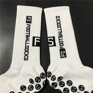 Stylish New Sports Anti Slip Soccer Socks Cotton Football Grip Socks For Men Breathable Sports Running Cycling Socks For Men