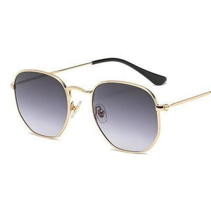 Stylish Small Round Polarized Sunglasses for Men Women Sunglasses For Hexagon Shape Sunglasses New Women Sunglasses In Metal Colorful Frame Glasses Eyewear For Men Women