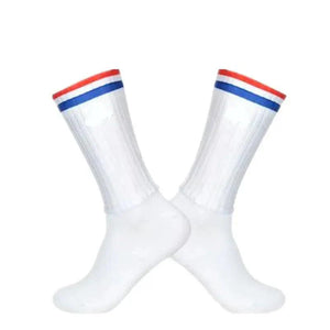 Stylish Summer  Breathable Cycling Socks For Men Anti Slip Seamless Sports Cycling Socks For Men Modern Design Running Sports Socks