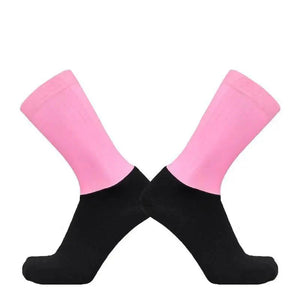 Stylish Summer  Breathable Cycling Socks For Men Anti Slip Seamless Sports Cycling Socks For Men Modern Design Running Sports Socks
